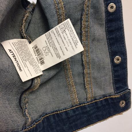 Vesta rifľová dievčenská ovs č.116, 5-6y, ovs,116