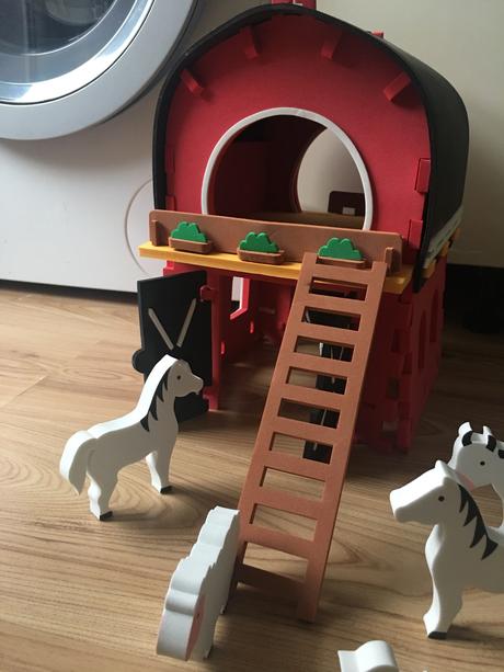 Penové puzzle hračka farma, 