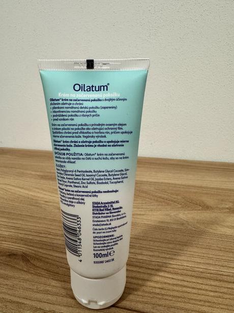 Oilatum - krém na začervenanú pokožku, 