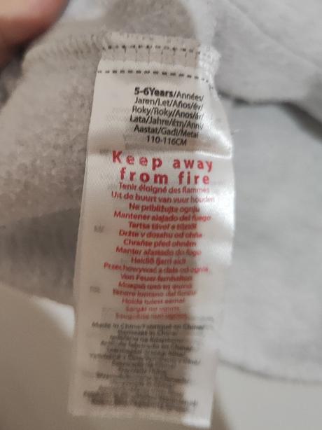 Predĺžená mikina alebo šaty, nickelodeon,116