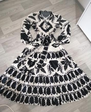 Luxusne boho štýl zara šaty l, zara,l