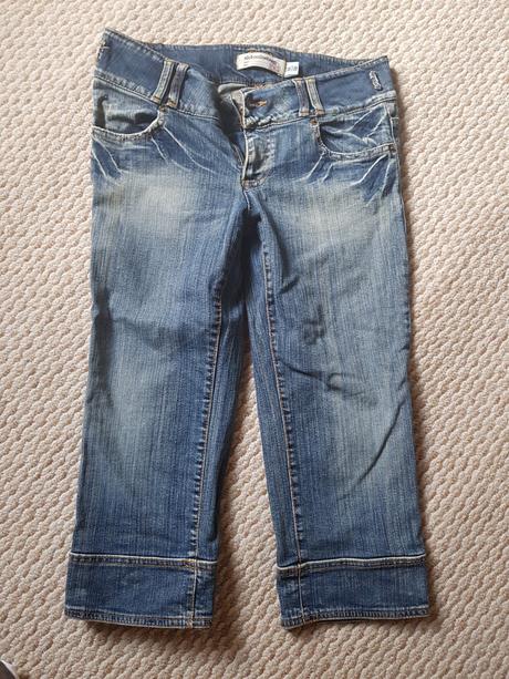 Trištvrťové riflové nohavice, 36