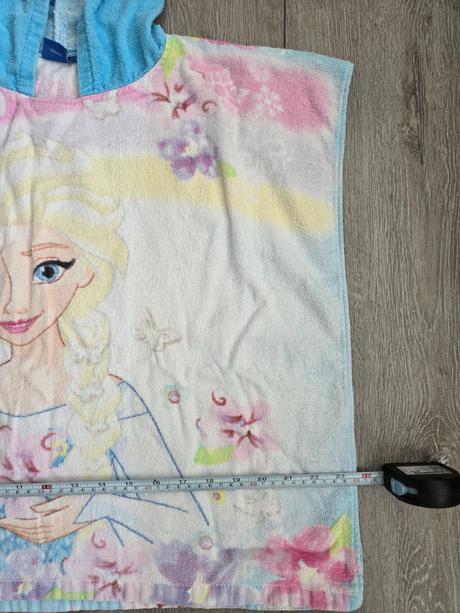 Pončo osuška na pláž detská elza/frozen, 