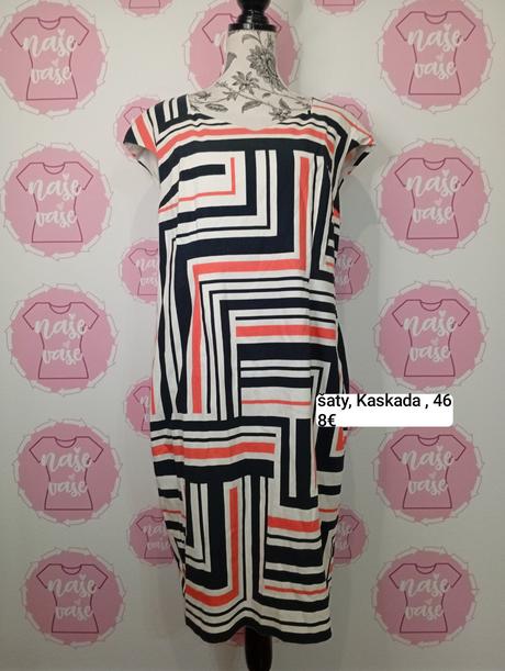 Pásikavé šaty, 46