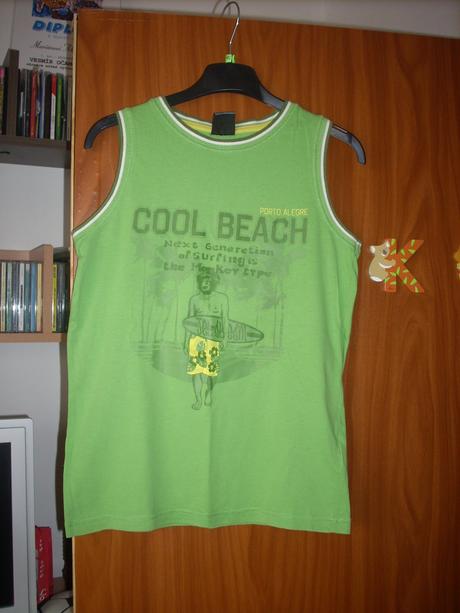 Tričko bez rukávov, 140