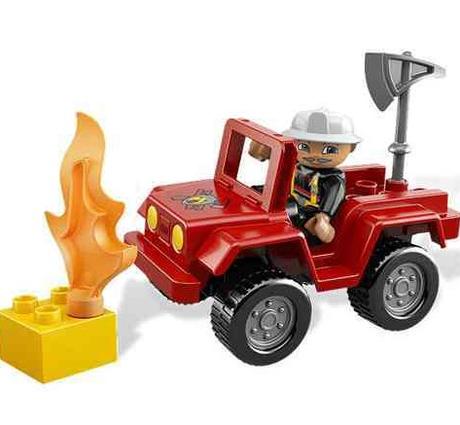 Lego duplo velitel hasicov 6169,