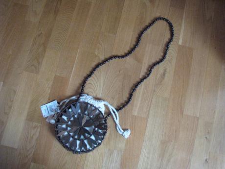 Kabelka crossbody znmango priemer 19cm/nepoužívaná, mango