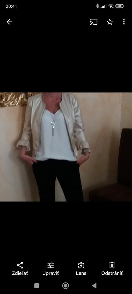 Dámsky šifónový top, f&f,xs