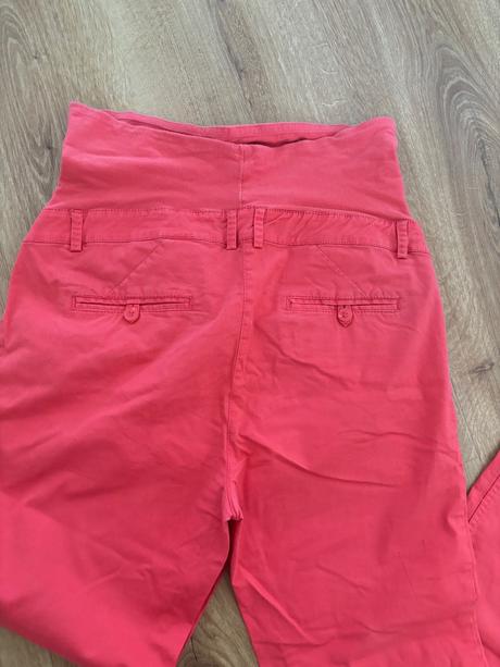 Tehotenské letne chino nohavice, h&m,42