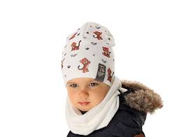 Zimná čiapka tiger  44 cm, marika,80 / 86 / 92 / 98