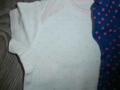 Balík 3ks body s krátkym rukávom, 68–80