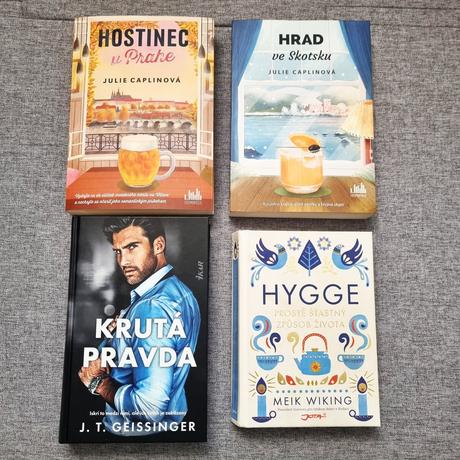 Knihy rôznych žánrov (julie caplin a iné),