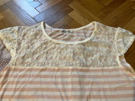 Tricko s cipkou, terranova,l