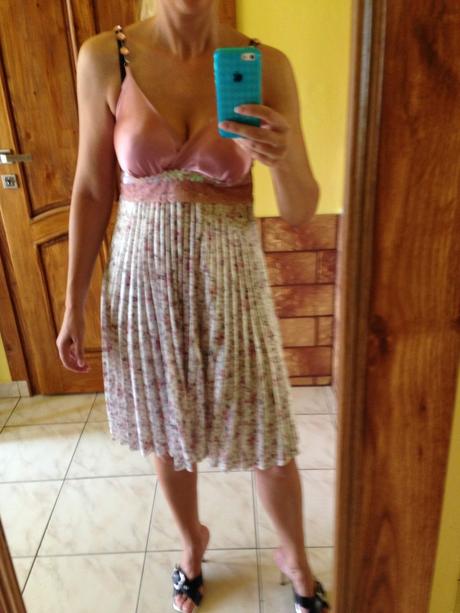 Elegantné šaty 1x oblečené, s