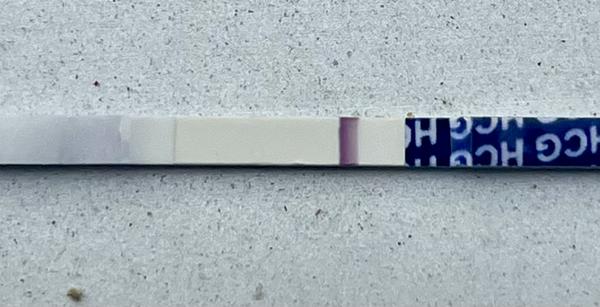 Test na 8. - 9. deň po ovulácii. Je tam niečo?