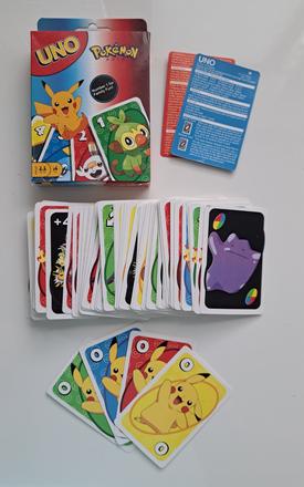 Hra uno "pokémon", 