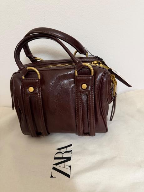 Zara ..nova burgundy kabelka, zara
