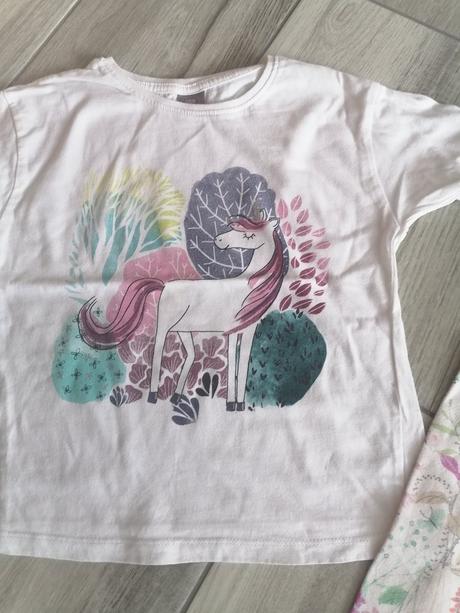 Letné tričká do škôlky - 110, leginky, 104–116