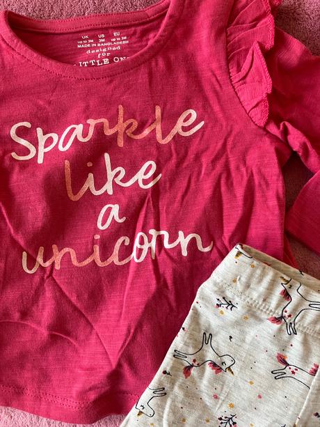 Set leginy a tričko, f&f,62