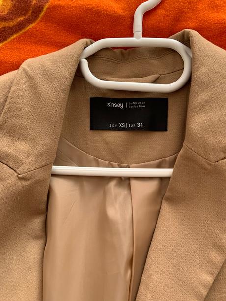 Kabát xs, sinsay,xs