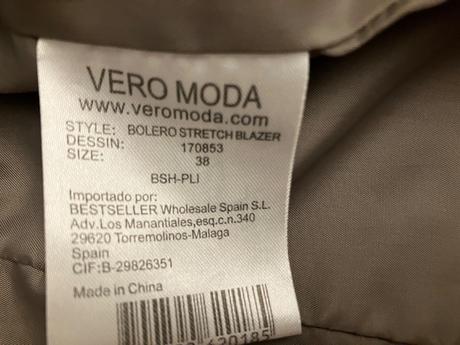 Sako, vero moda,38