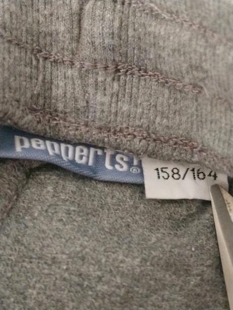 Tmavo sivé trištvťáky, pepperts, 158-164, pepperts,164