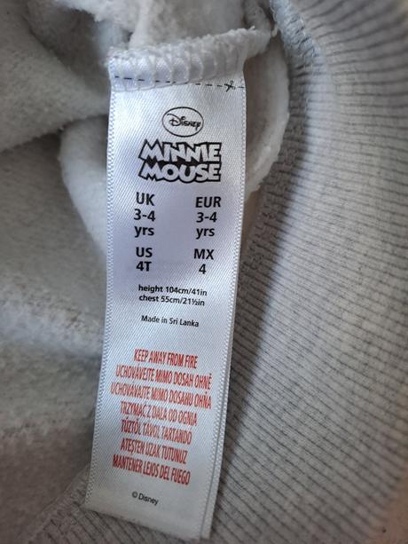 Minnie mouse mikina, disney,104