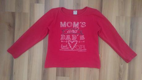 Ružové tričko, 116-122-128, esprit,122