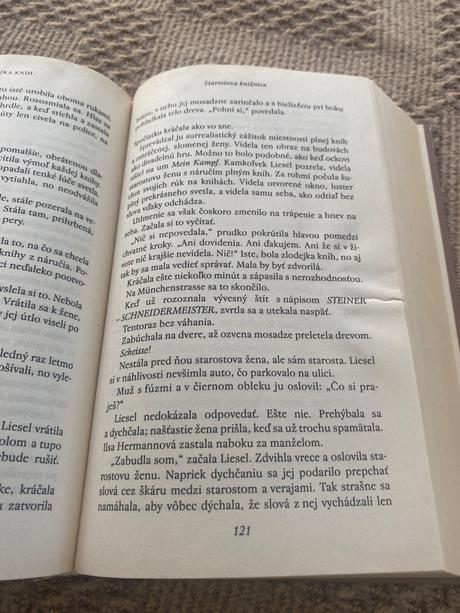Zlodejka kníh markus zusak vojna nacizmus,