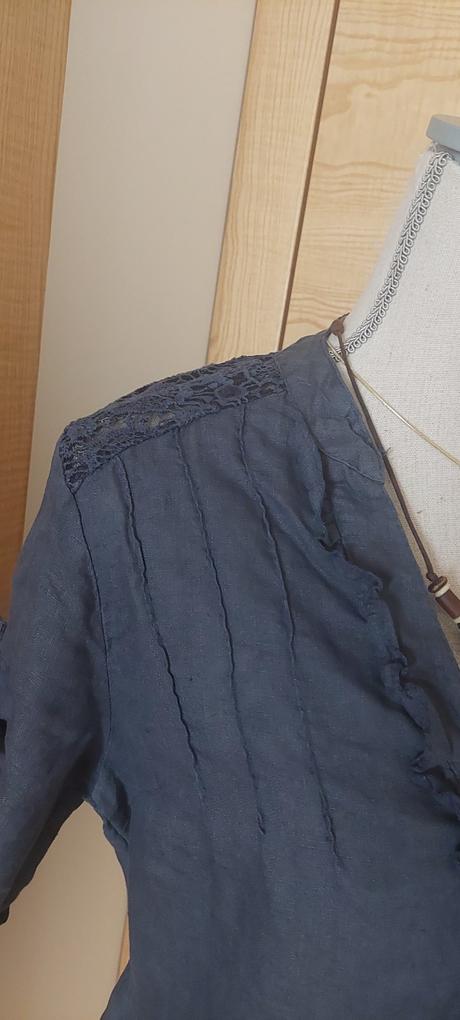 Ľanová blúzka tunika, m