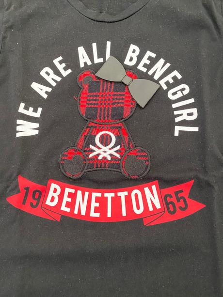 Tricko s medvedikom, benetton,140