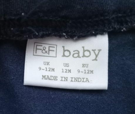 Legínky na 9-12 mes, f&f,74