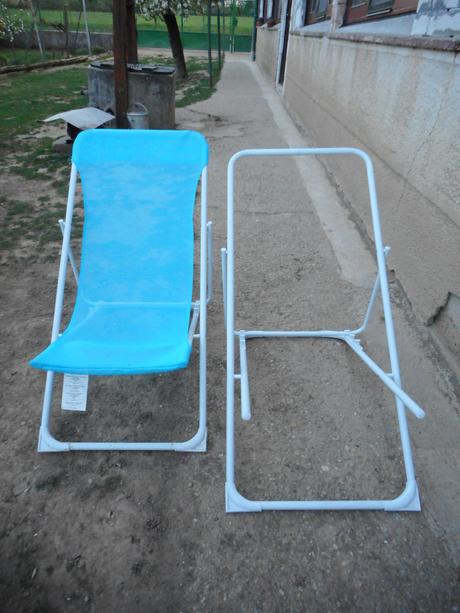 Detské kreslo a konštrukcia na kreslo, 