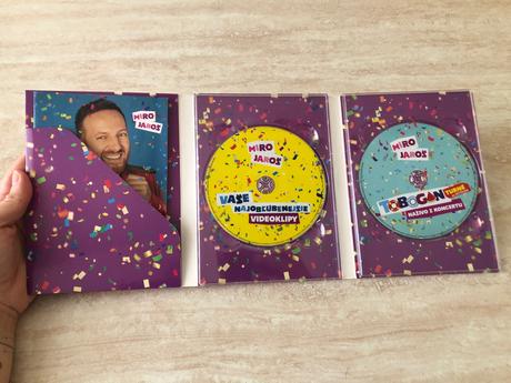 2 dvd, miro jaroš, moje najobľúbenejšie, top stav, 