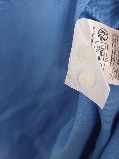 Dámska modrá košeľa, h&m,48