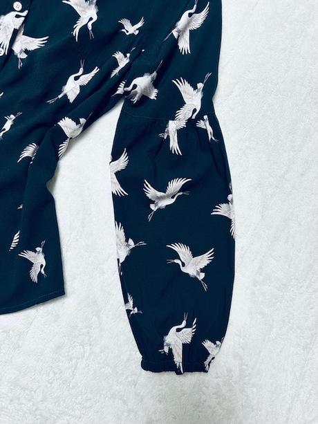 Čierna blúzka so vzorom zn. magenta, m