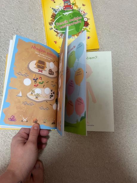 Kniha dennik maleho cestovatela 2 ks, 