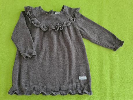 Pletene šatočky/tunika, newbie,74