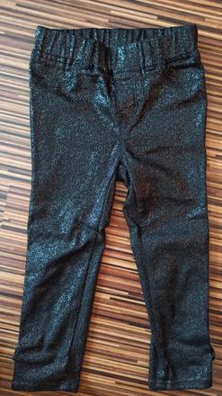 Trblietave cierne nohavice s maslickami gap, gap,104