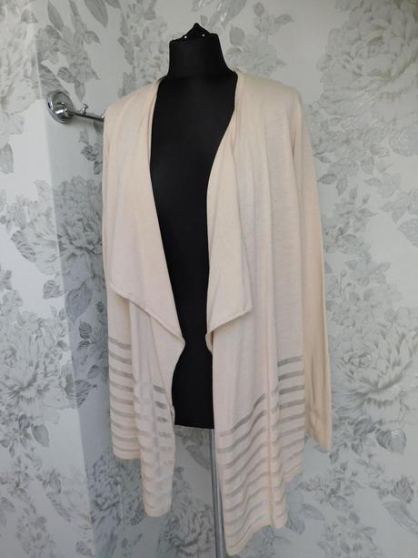 Damsky kvalitna kardigan bez zapinania, 40