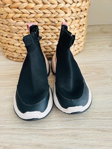 Štýlové ponožkové tenisky značky zara, zara,34