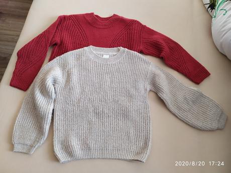 Sveter 1+1 na cca 6-7 rokov, palomino,122