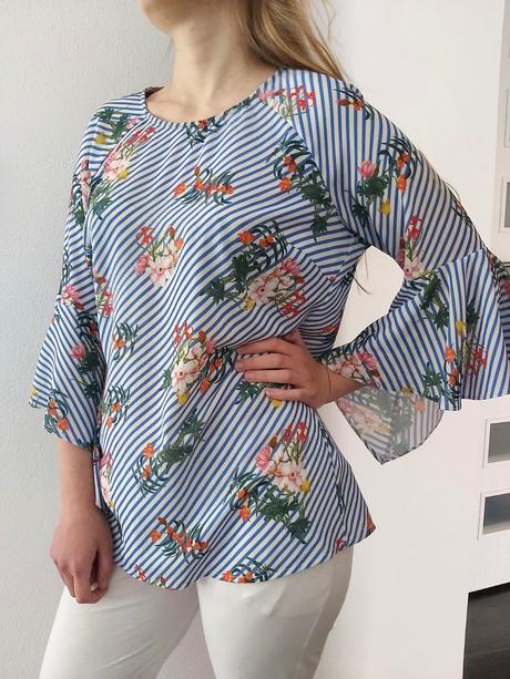 Blúzka s 3/4 rukávmi, l