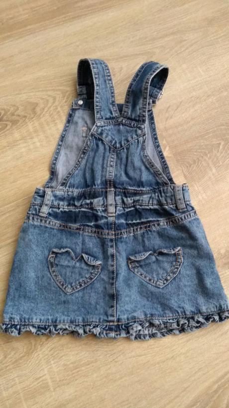 Riflové šaty top stav, takko,98