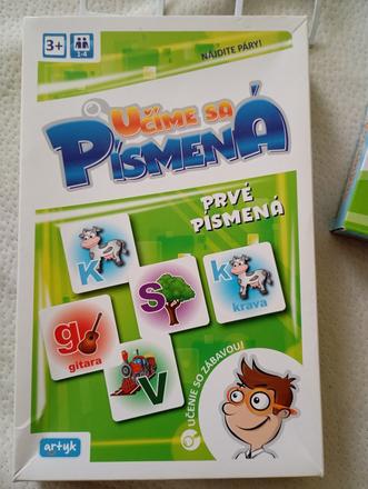 Písmená kartičky a povolania, 