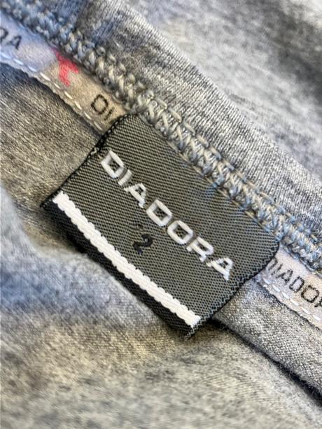 Dievčenské tričko sivé diadora (128), diadora,128