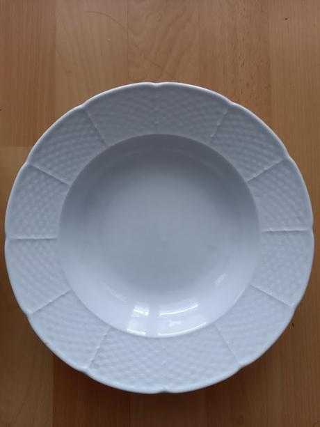 Retro hlboké taniere - 2 kusy, 