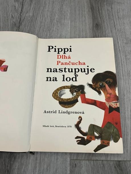 Pippi - staré slovenské vydania, 