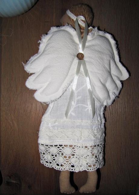 Vianočný anjel - dekorácia,