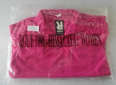 Mikina, ružová- cyklámenová, l, roly,l